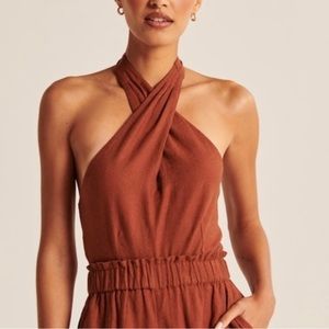 Abercrombie Twist Halter Top